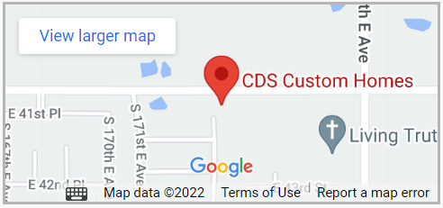 A map of cds custom shop in the google maps.