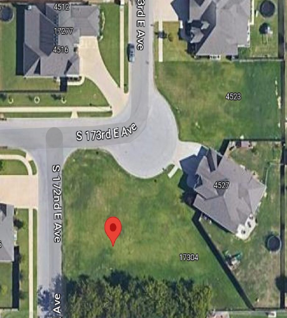 A map of the area where the house is located.